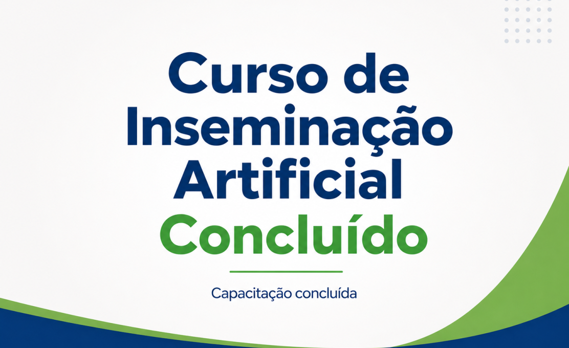 Curso de Inseminação Artificial é concluído com participação de produtores rurais