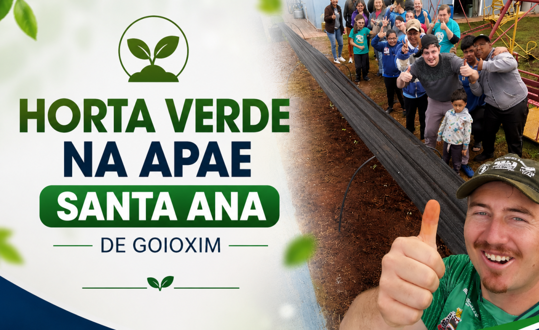 Iniciativa incentiva educação ambiental, alimentação saudável e atividades práticas com os alunos.