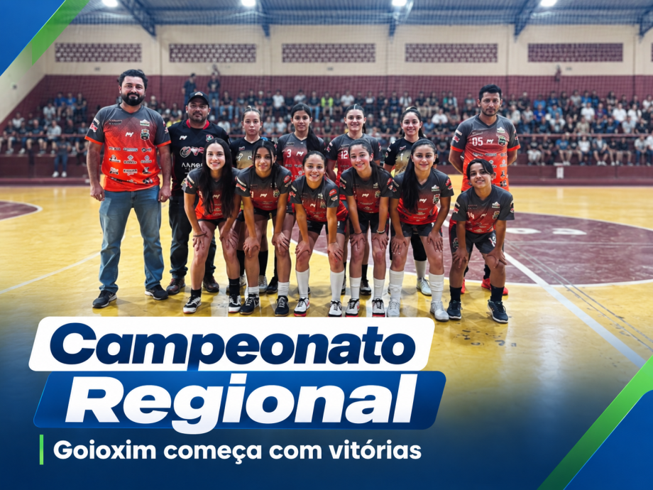 Campeonato Regional de Goioxim 2026 começa com vitórias das equipes do município