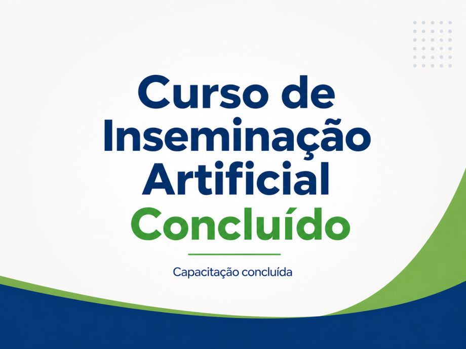 Curso de Inseminação Artificial é concluído com participação de produtores rurais