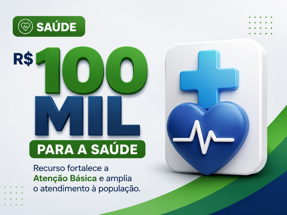 Goioxim recebe R$ 100 mil para fortalecimento da Atenção Básica em Saúde