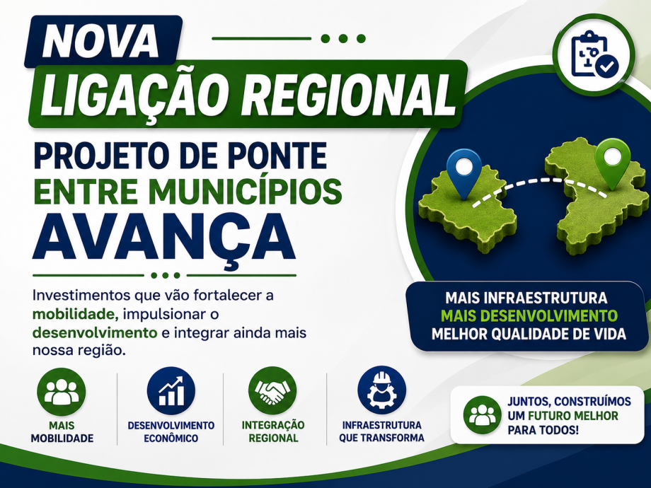 Projeto de ligação entre Goioxim e Santa Maria do Oeste avança com previsão de investimento para nova ponte